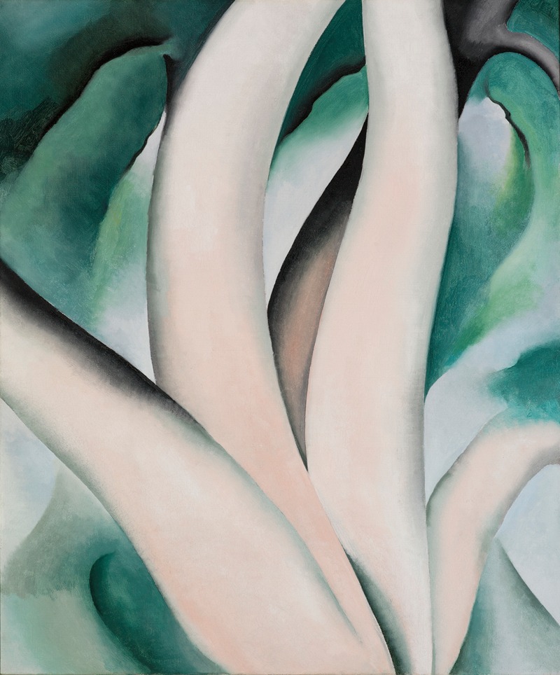 Georgia O’Keeffe - Birch Trees at Dawn on Lake George