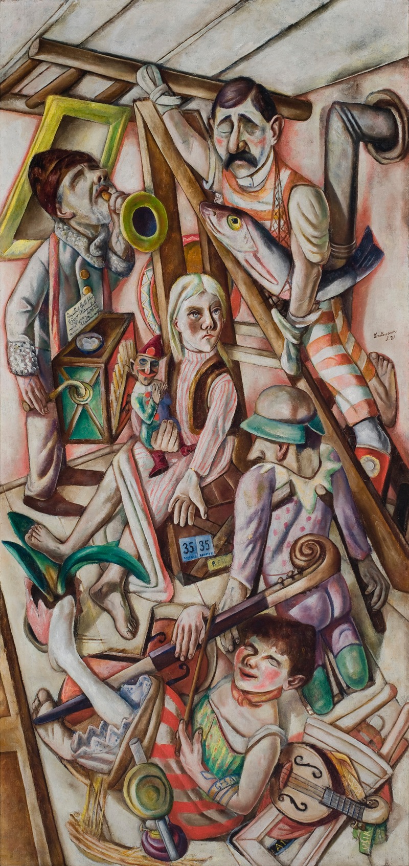 Max Beckmann - The Dream