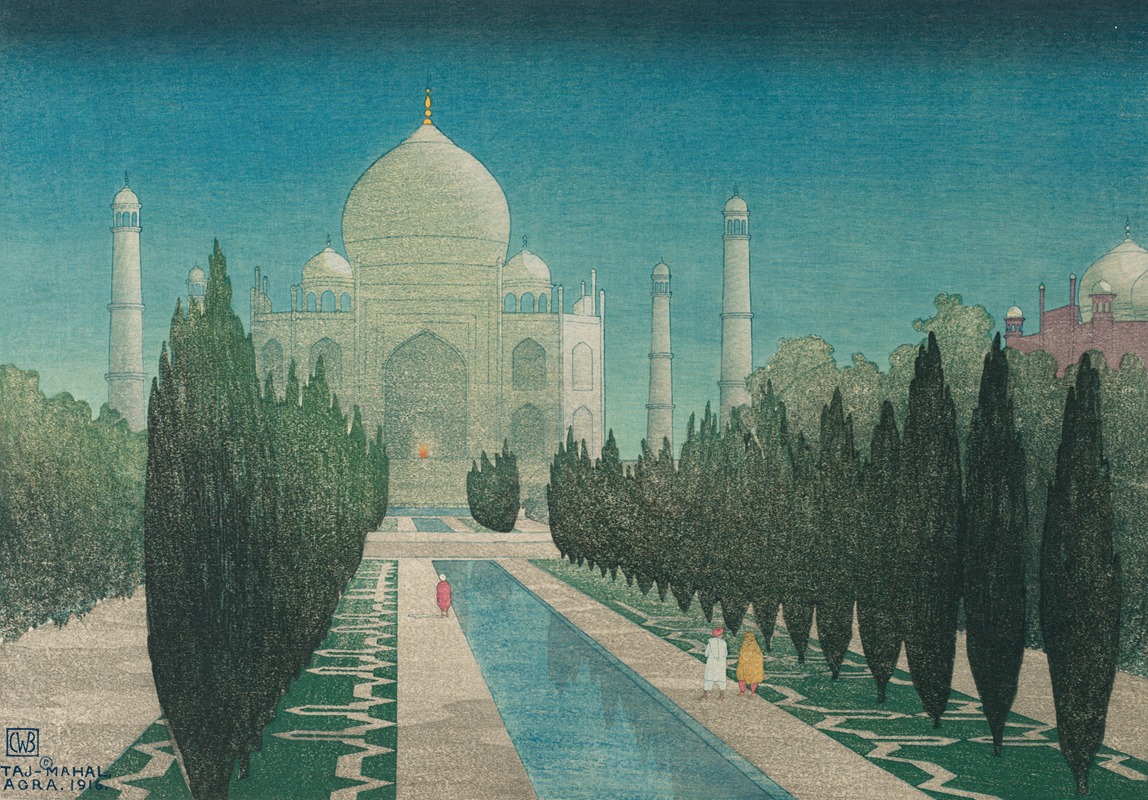 Charles William Bartlett - Taj Mahal, Agra