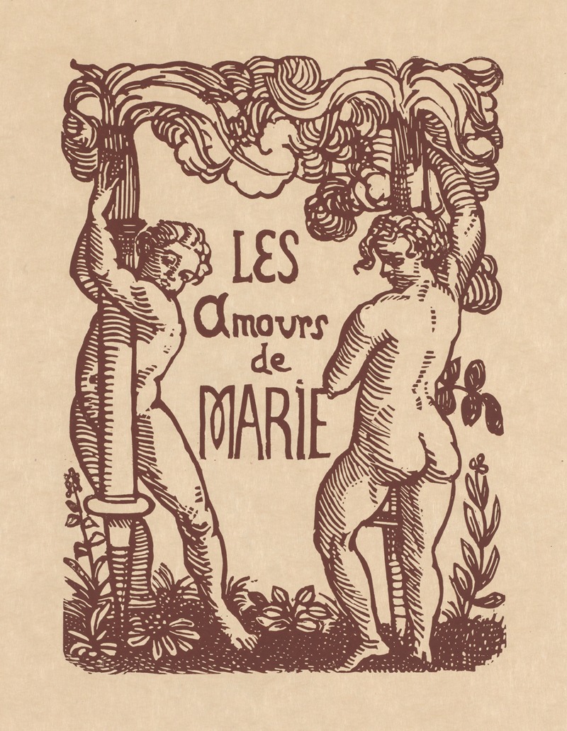 Emile Bernard - Les Amours de Marie