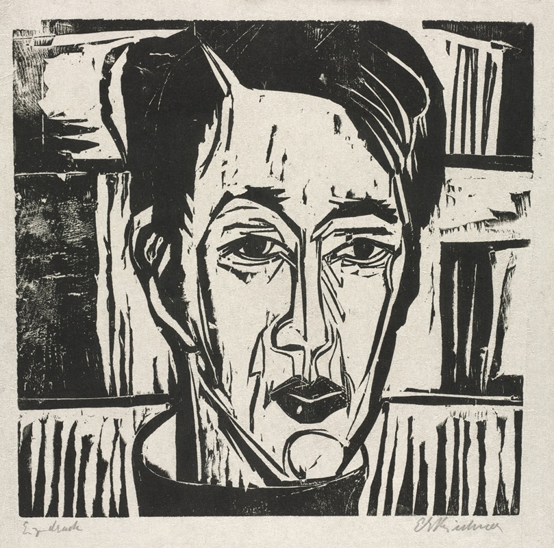 Ernst Ludwig Kirchner - Wehrlin, Facing front