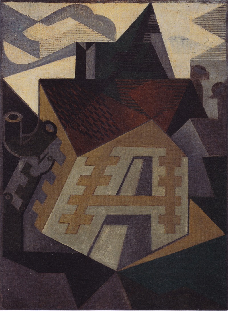 Juan Gris - Landscape near Beaulieu