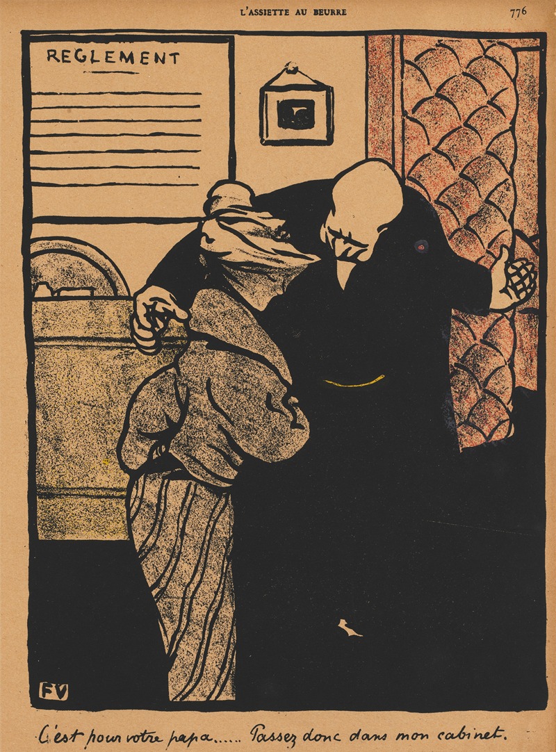 Félix Vallotton - Crimes And Punishments; It’s about your father…