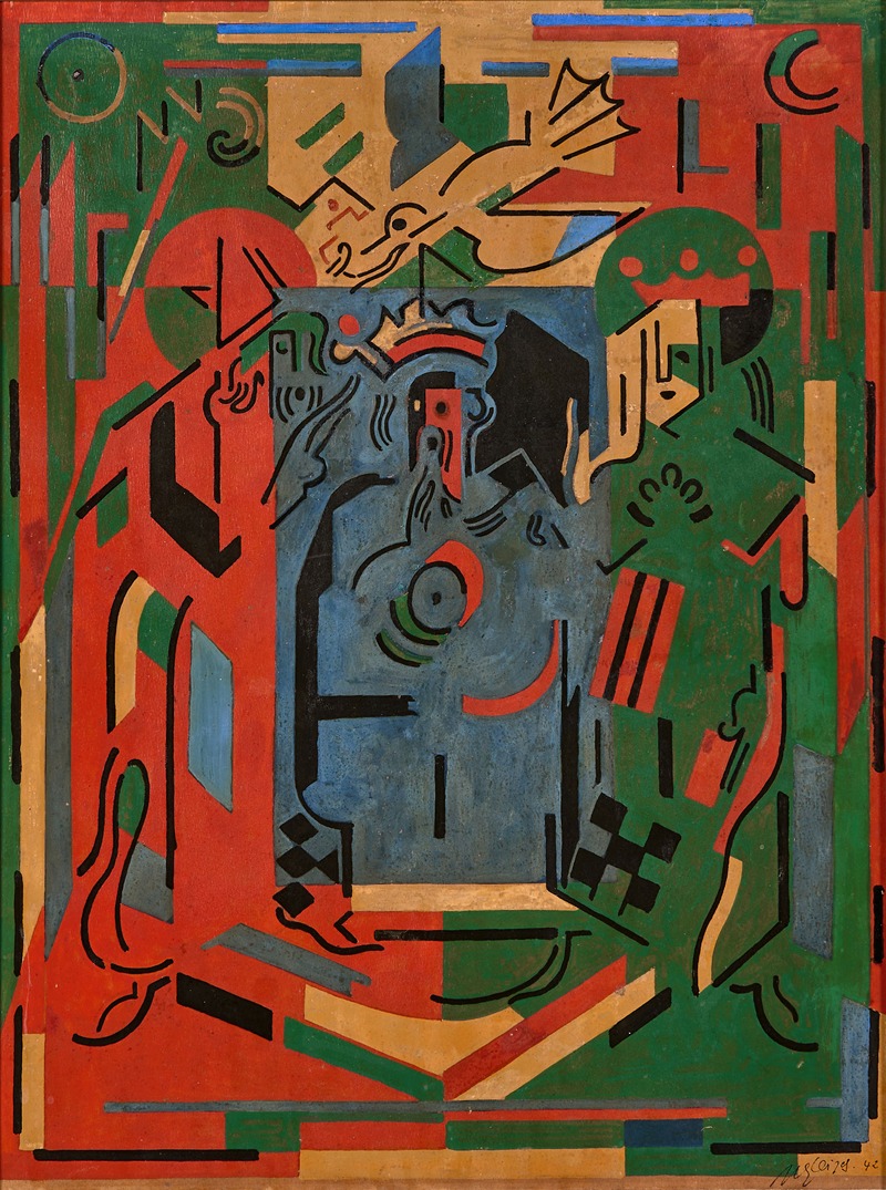 Albert Gleizes - Au Palais