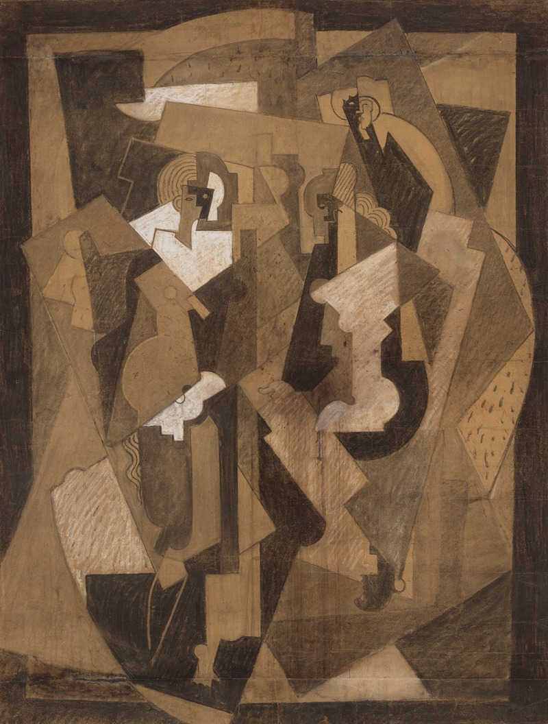 Albert Gleizes - Composition aux trois personnages