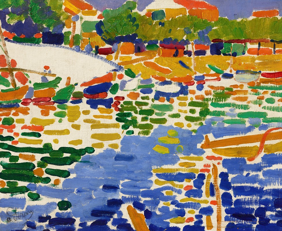 André Derain - Barques amarrées à l’Estaque