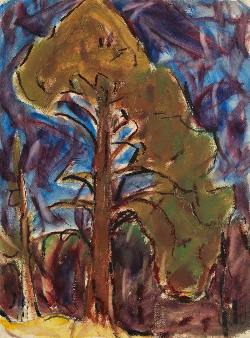 Christian Rohlfs - Wald