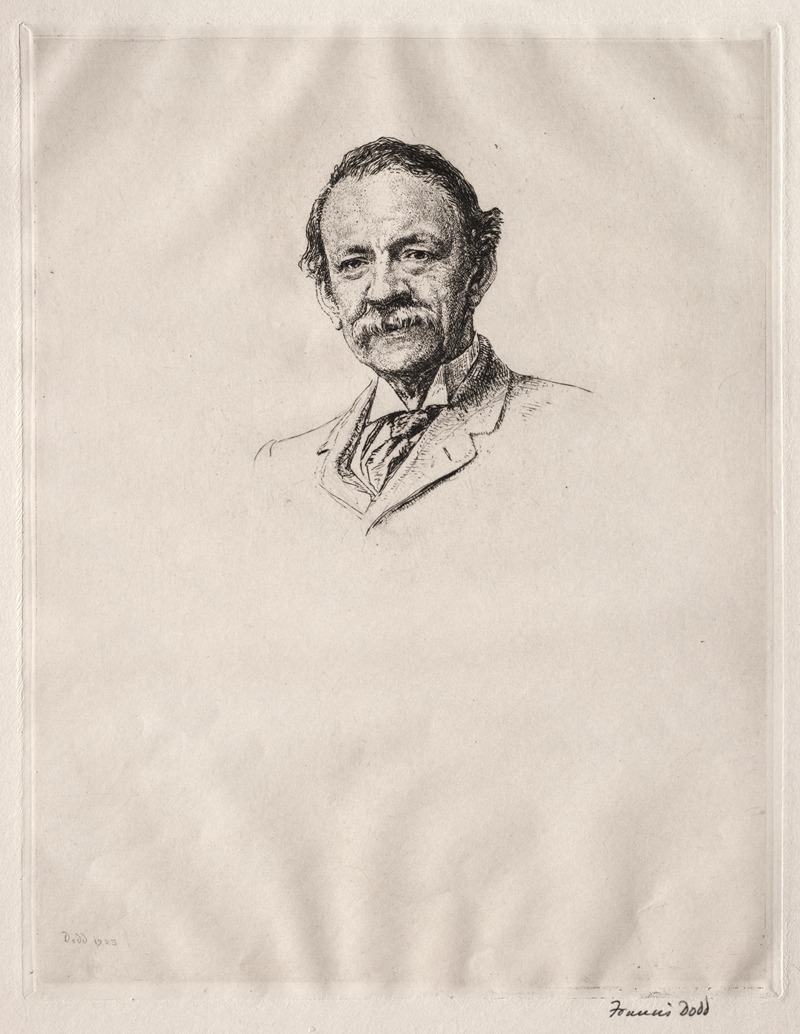Francis Dodd - Sir Joseph John Thomson