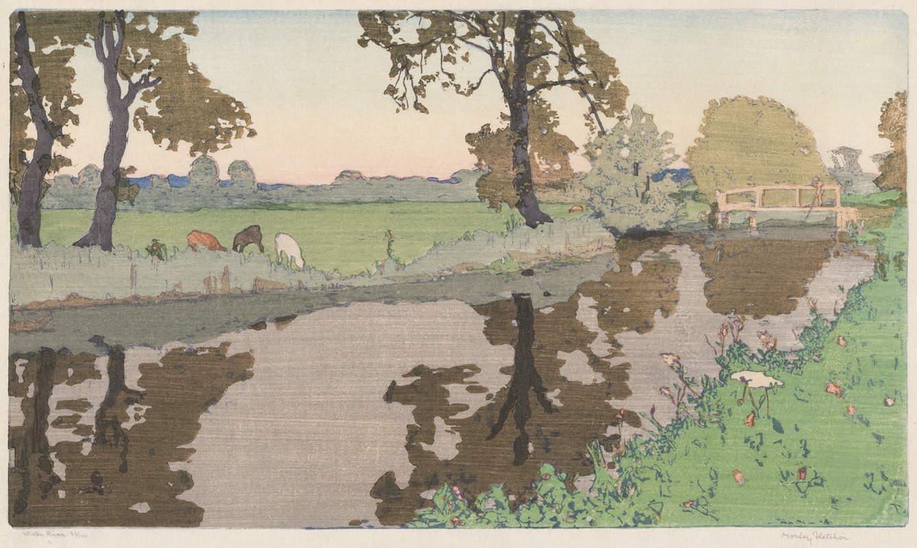 Frank Morley Fletcher - Wiston River