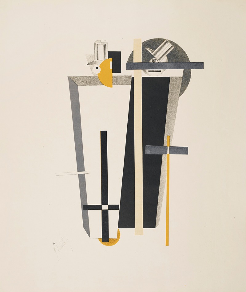 El Lissitzky - Gravediggers (Totengräber)