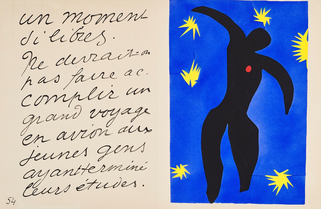 Henri Matisse - 08 Icarus