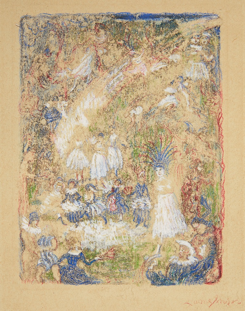 James Ensor - Le jardin d’amour