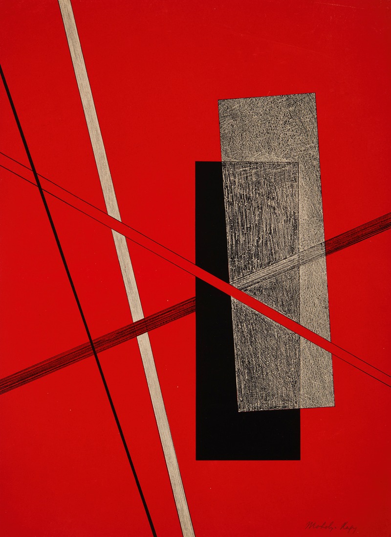 László Moholy-Nagy - Konstruktion IV