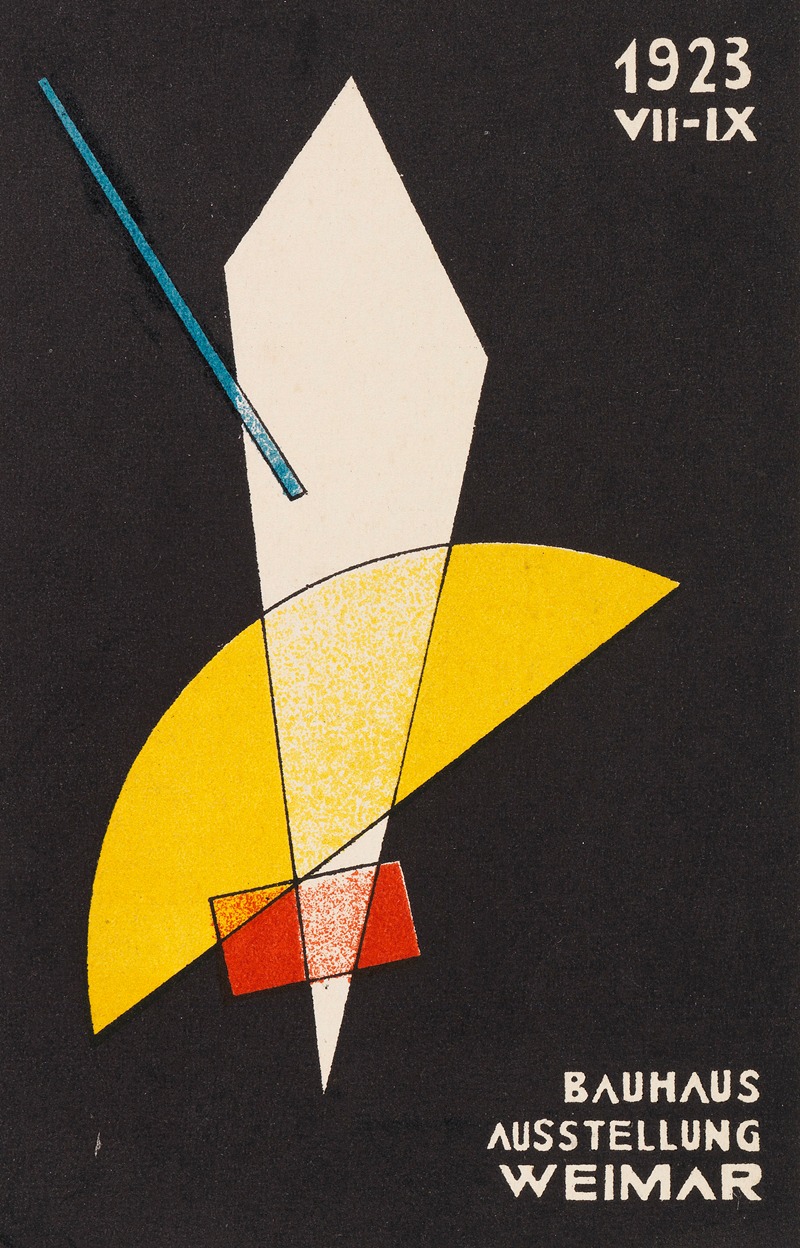 László Moholy-Nagy - Weimar Bauhaus Postkarten Nr 7; Moholy-Nagy