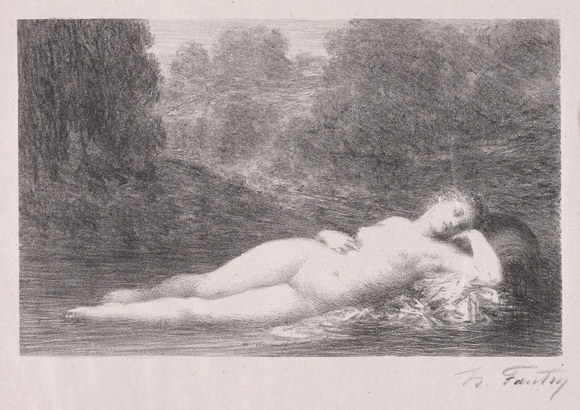 Henri Fantin-Latour - Lying in the Water