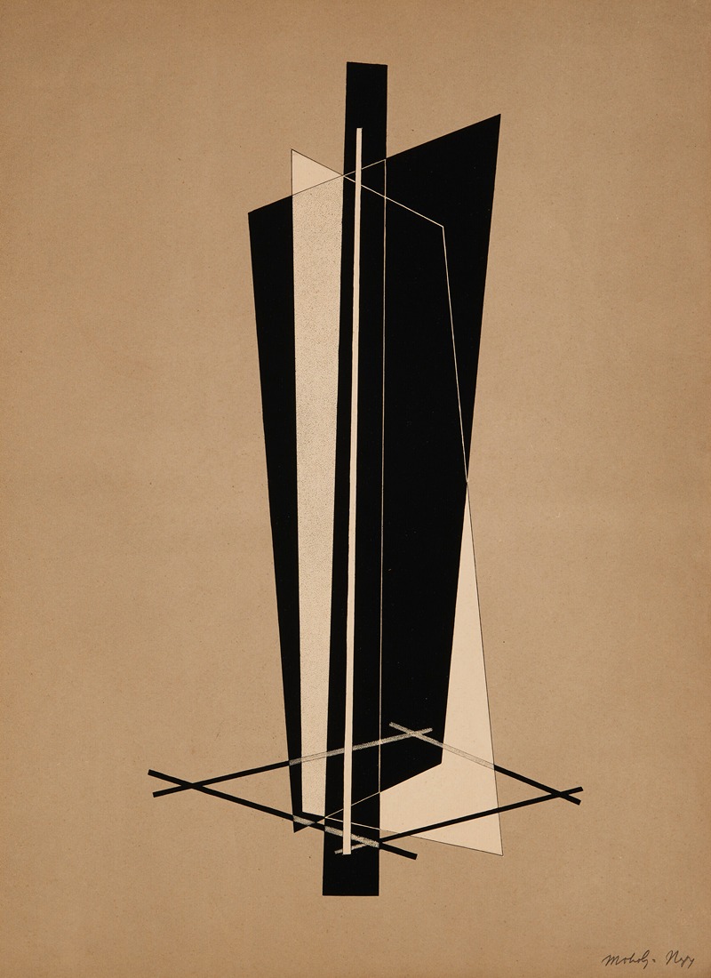 László Moholy-Nagy - Konstrucktion VI