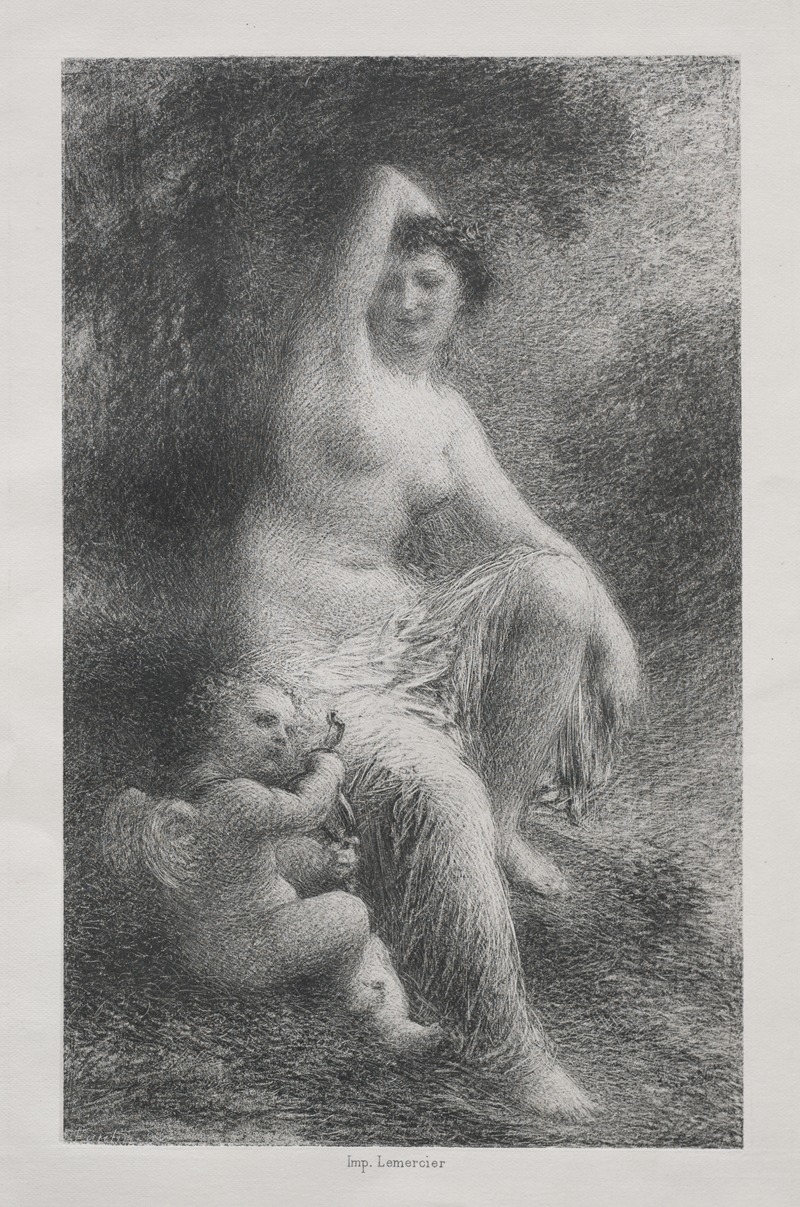 Henri Fantin-Latour - Venus and Cupid