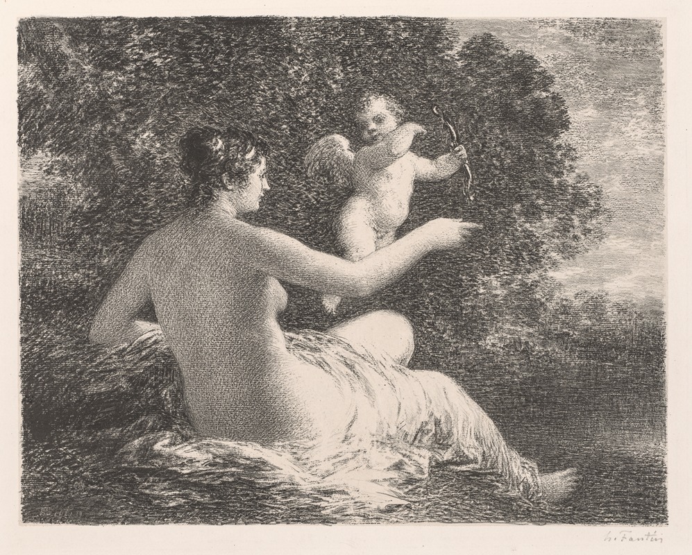 Henri Fantin-Latour - Venus and Cupid