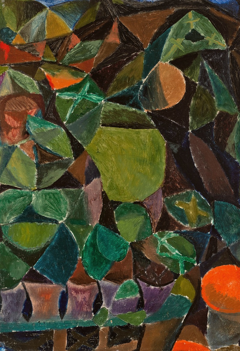 Paul Klee - Blumensteg