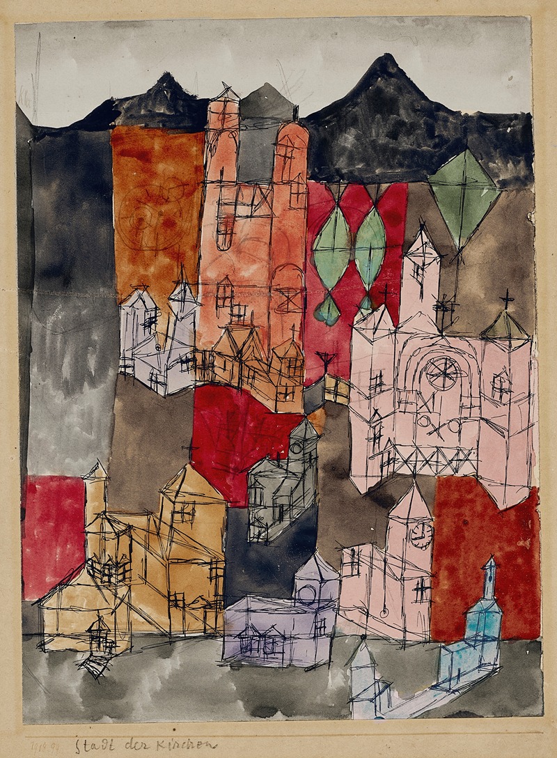 Paul Klee - Stadt der Kirchen