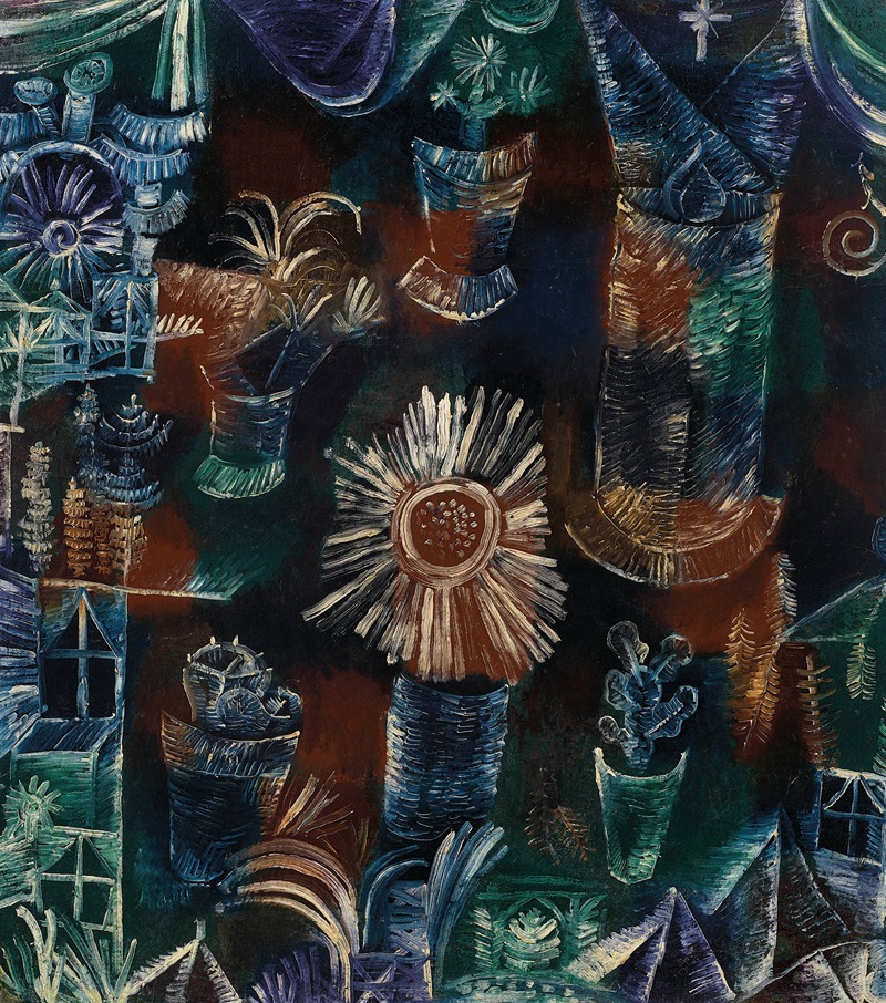 Paul Klee - Stilleben mit der Distelblüte