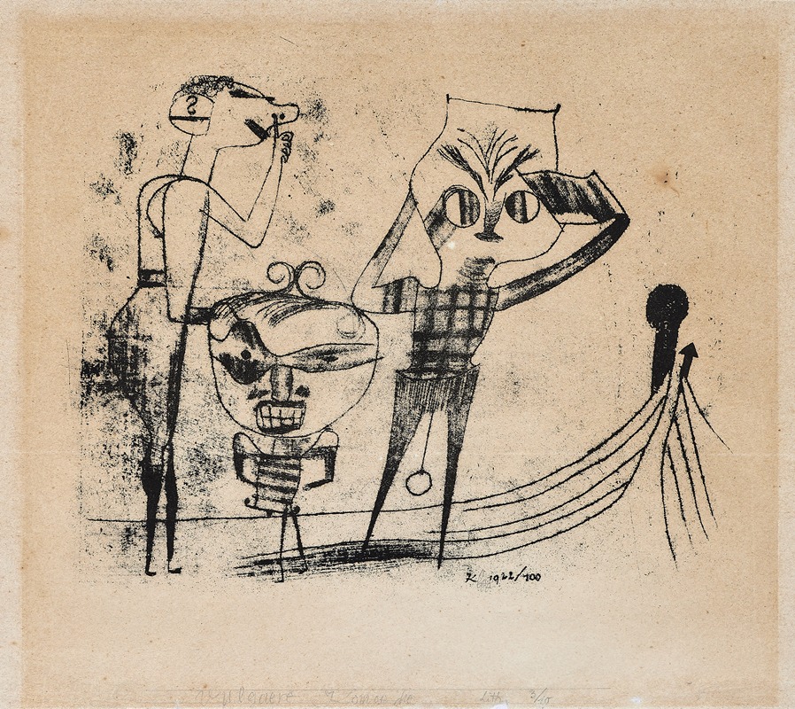 Paul Klee - Vulgar Comedy (Vulgäre Komödie)