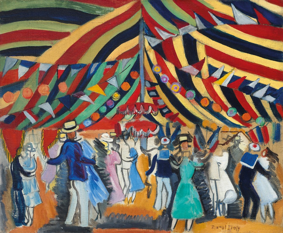 Raoul Dufy - Le Bal