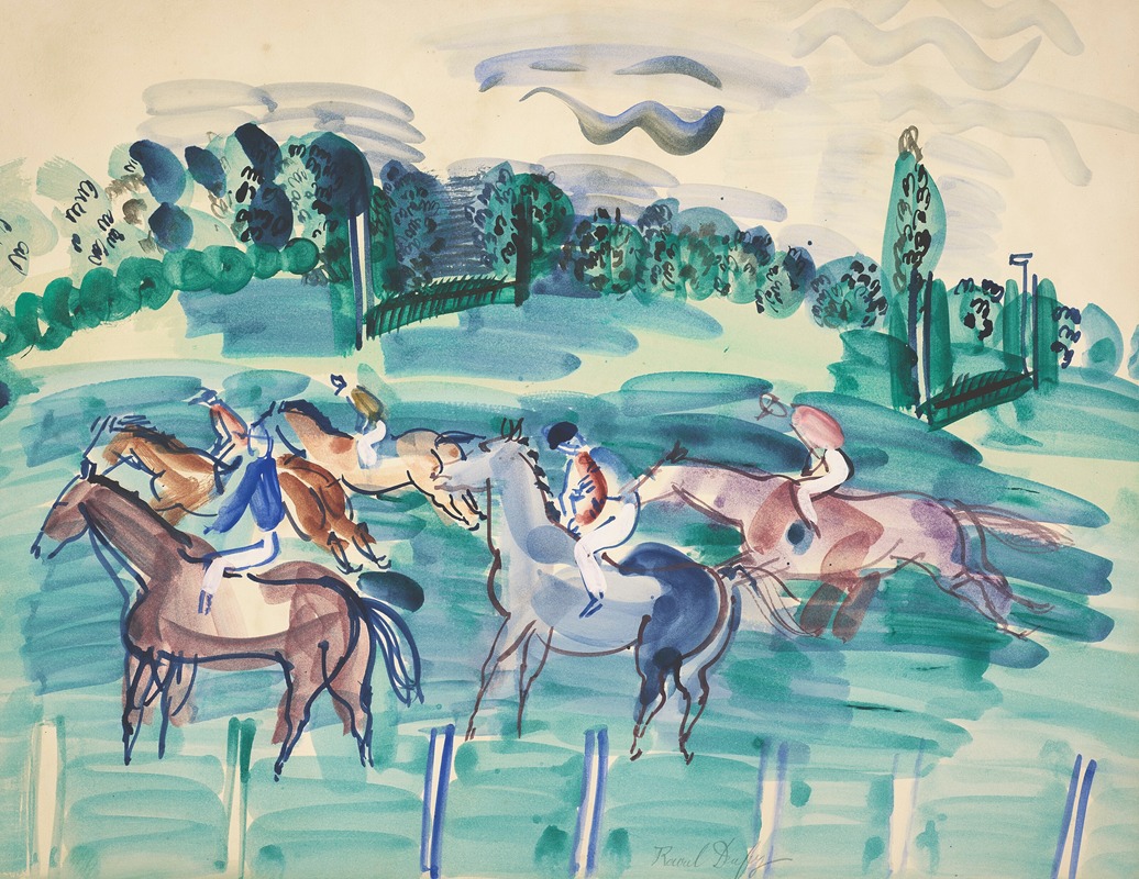 Raoul Dufy - Vers le départ