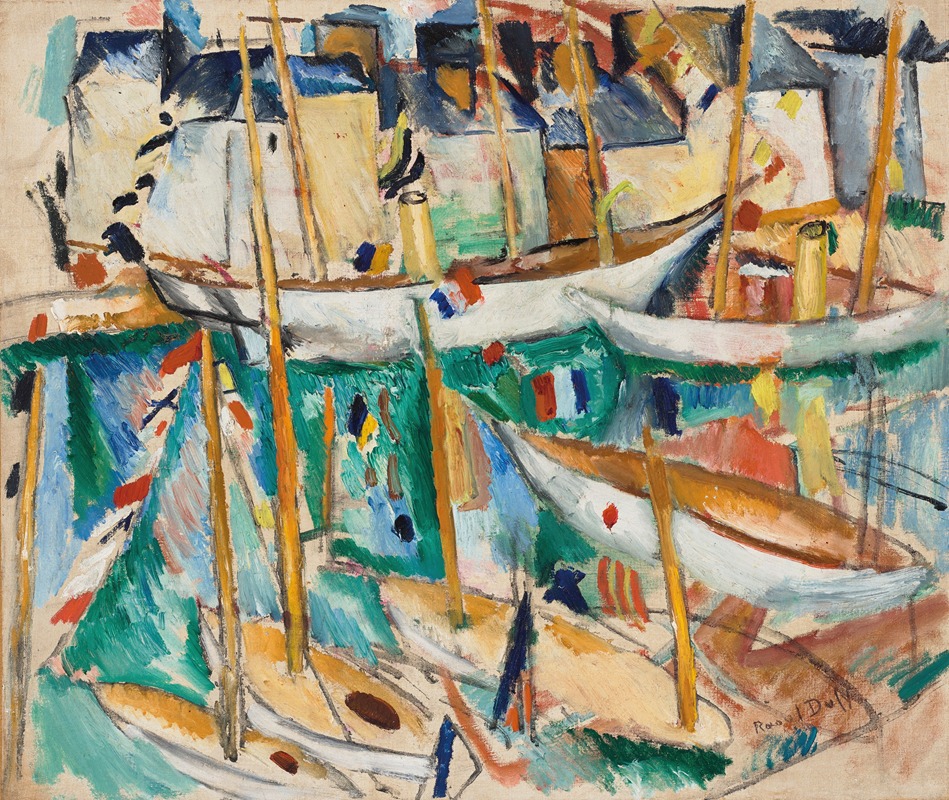 Raoul Dufy - Les Bateaux