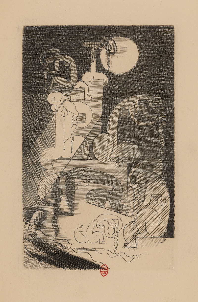 Louis Marcoussis - 23 Nuit rhénane