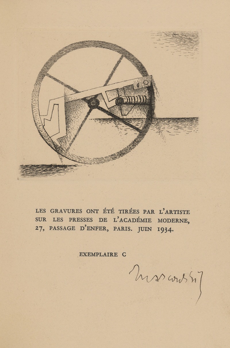 Louis Marcoussis - 36 Exemplaire C