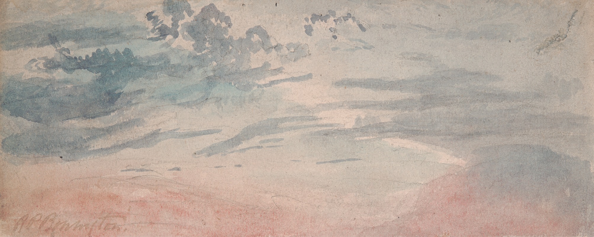 Thomas Lindsay - Sky Study, No. 3