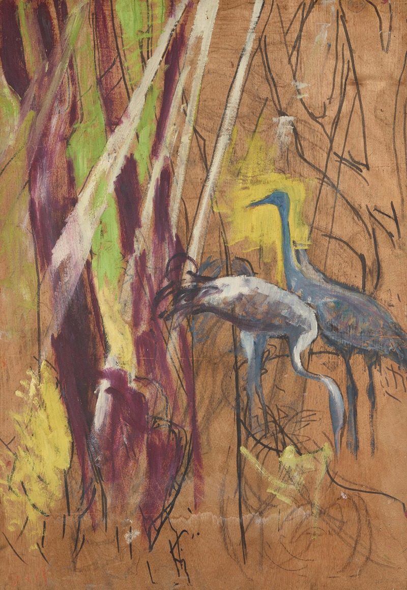 Hans Thuar - Reiher