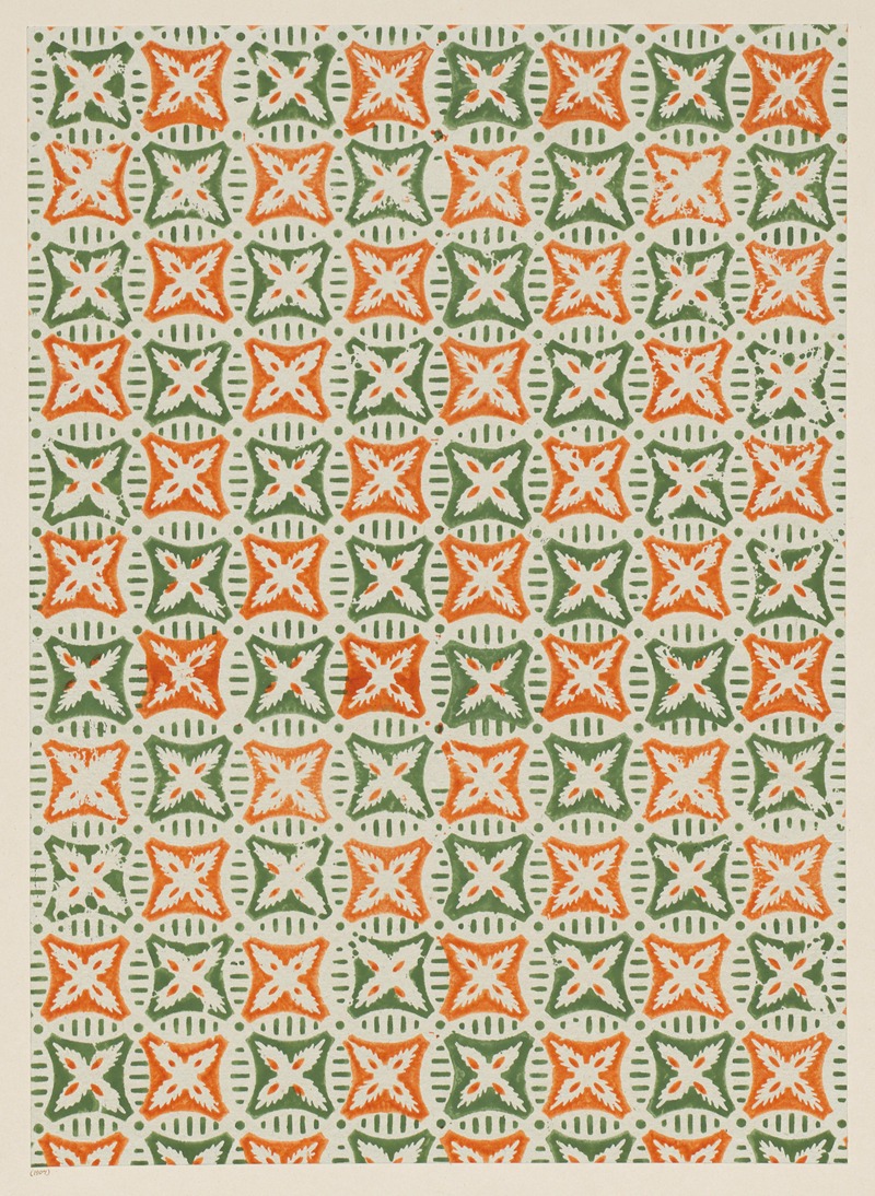Aktiengesellschaft für Buntpapier u. Leimfabrikation (Aschaffenburg) - Modeldruckpapier (Flächenmuster)