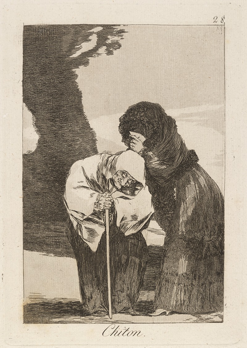 Francisco de Goya - Chiton. (Hush.)