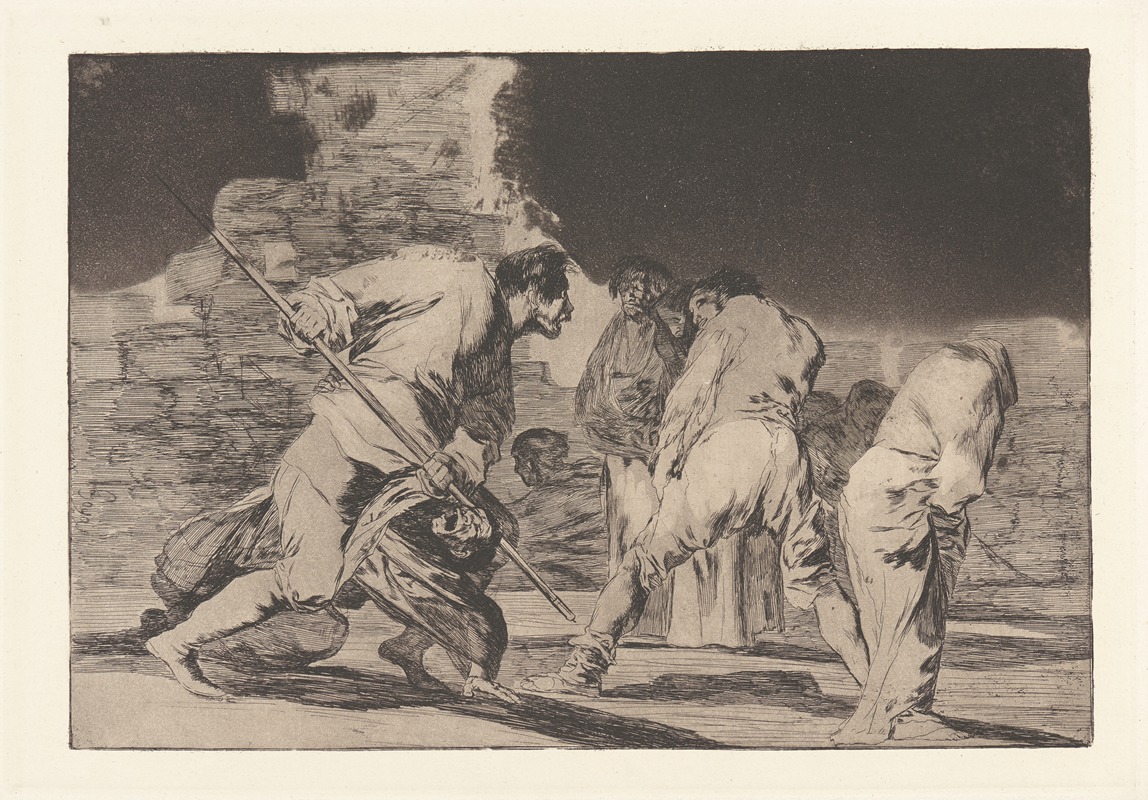 Francisco de Goya - It Is Amazing-And We Were Made by God [Furious Folly] (Hizonos Dios y Maravillamos Nos [Disparate Furioso])