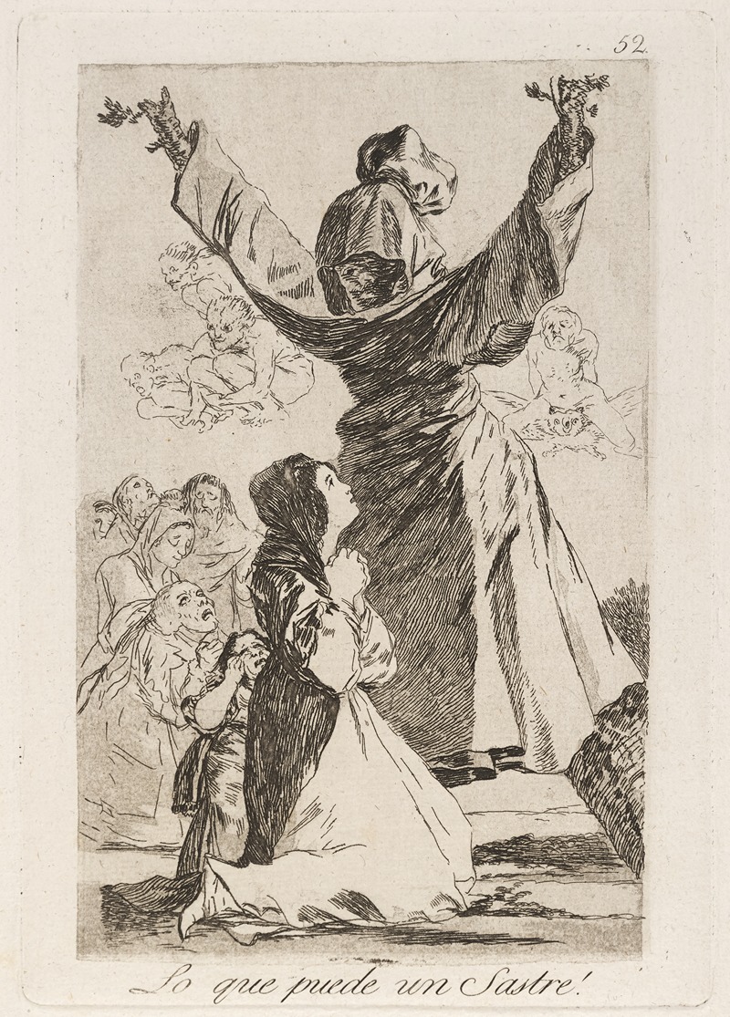 Francisco de Goya - Lo que puede un Sastre! (What a tailor can do!)