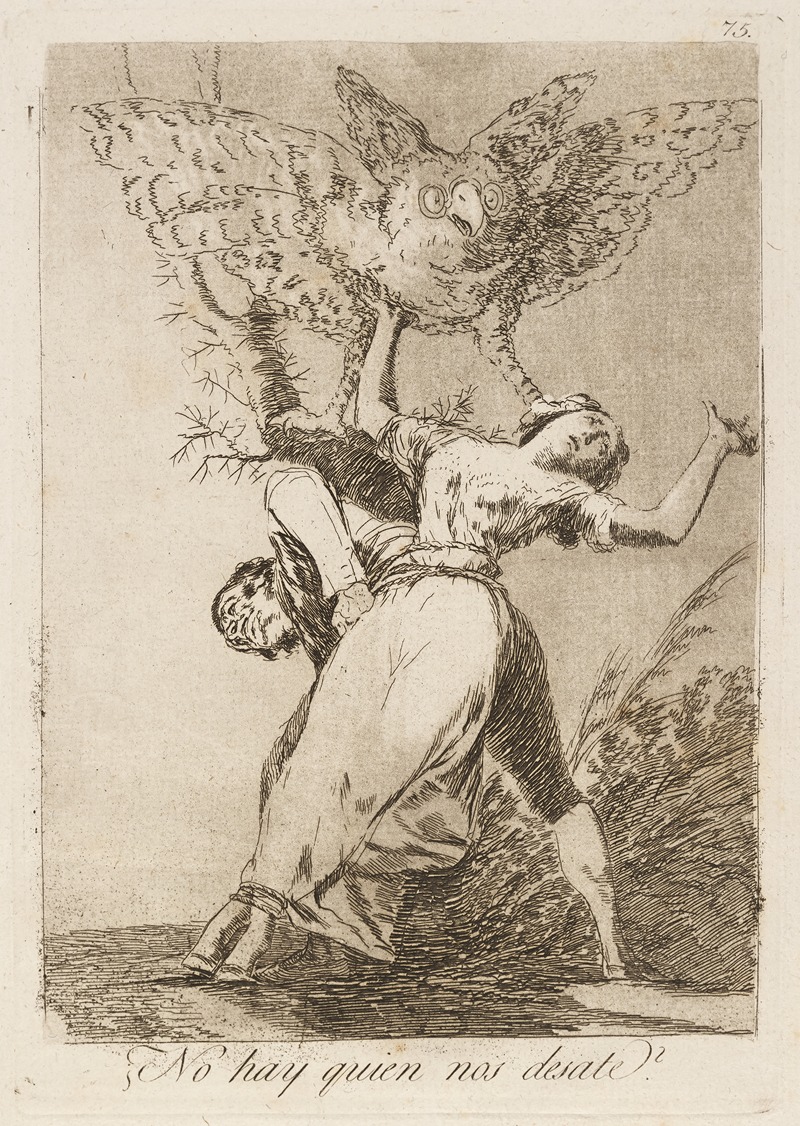 Francisco de Goya - No hay quien nos desate (Can’t anyone untie us)