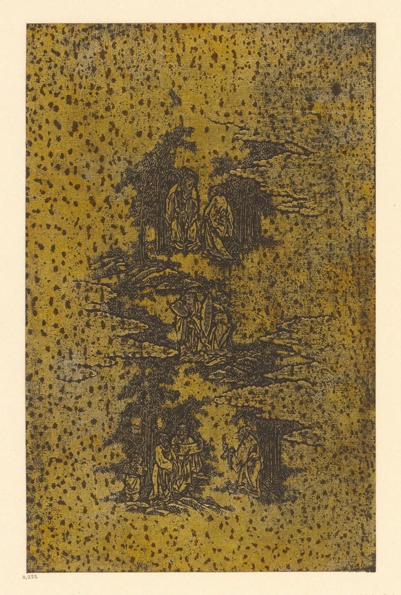 Anonymous - Japanisches Lederpapier (Gikakushi 擬革紙)