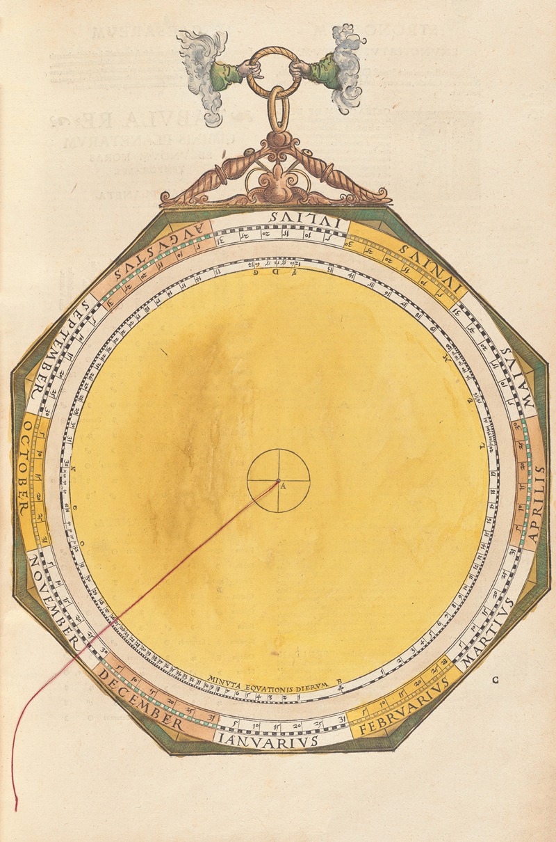 Petrus Apianus - Astronomicum cæsareum pl 003