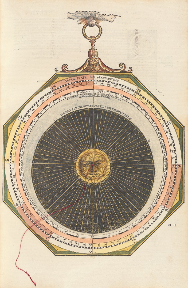 Petrus Apianus - Astronomicum cæsareum pl 024