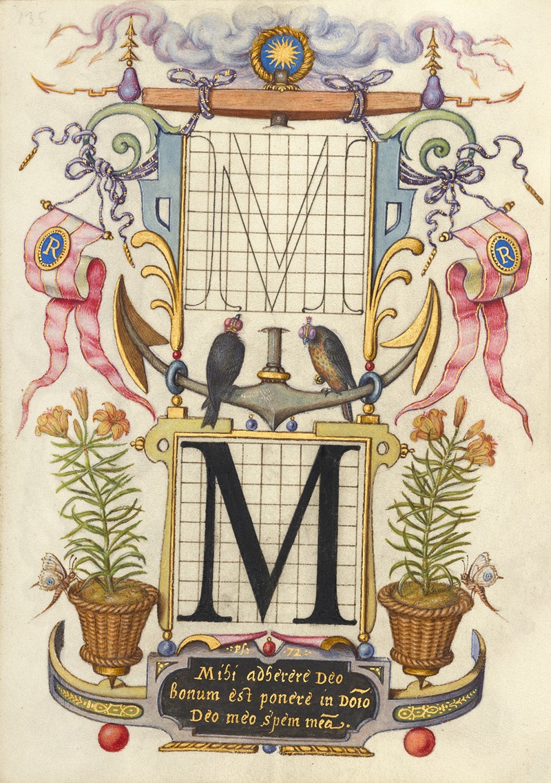 Joris Hoefnagel - Guide for Constructing the Letter M