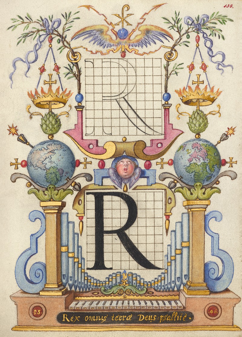 Joris Hoefnagel - Guide for Constructing the Letter R