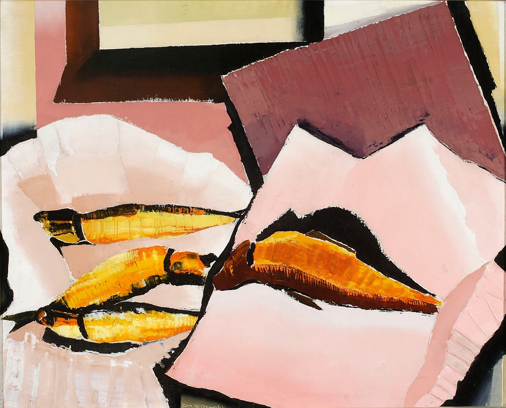 Romuald Kamil Witkowski - Still Life – Herrings
