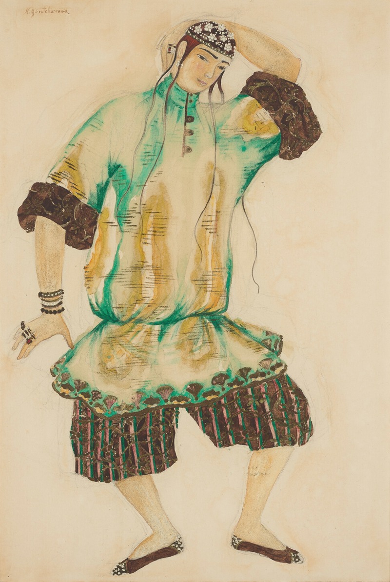 Léon Bakst - Asian man