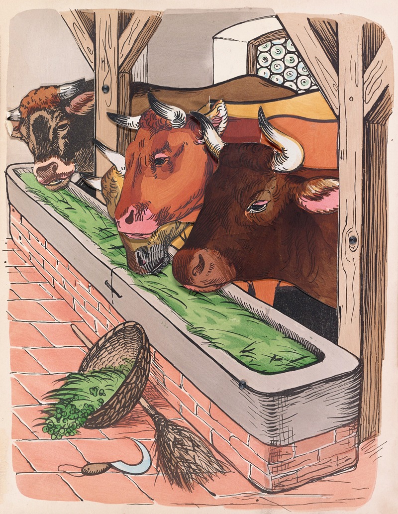Lothar Meggendorfer - The four cows