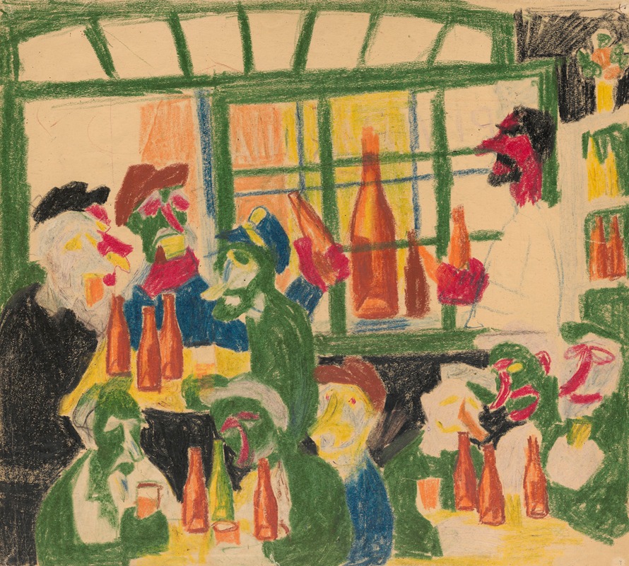 Stanisław Osostowicz - In a beer pub II