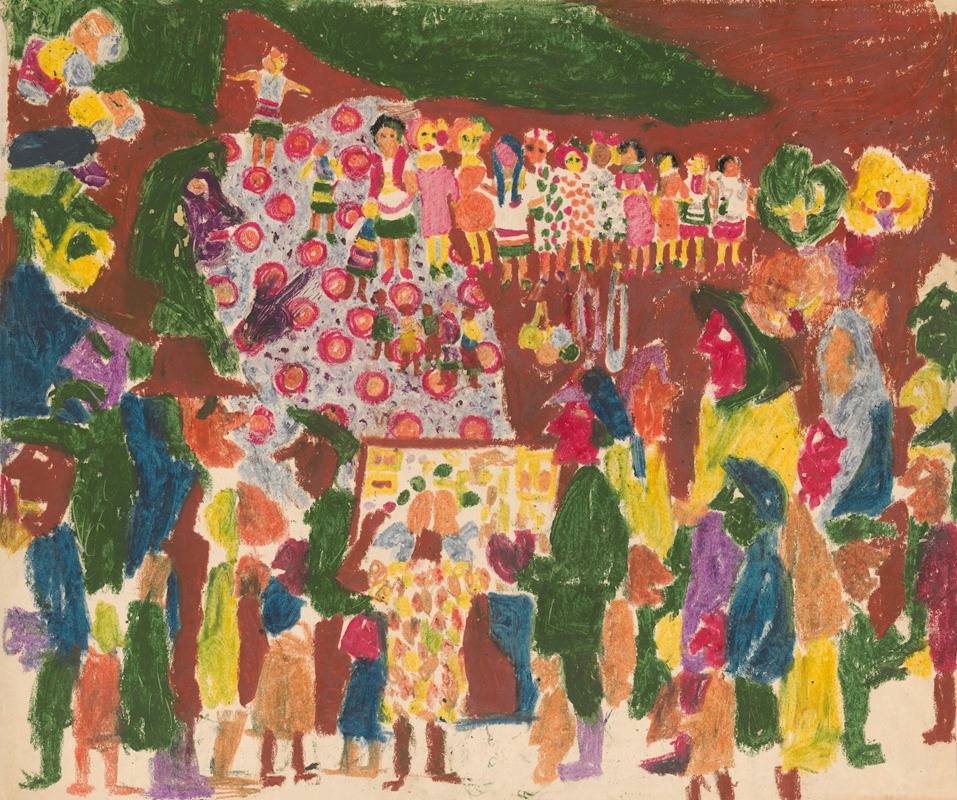 Stanisław Osostowicz - Stall with toys II