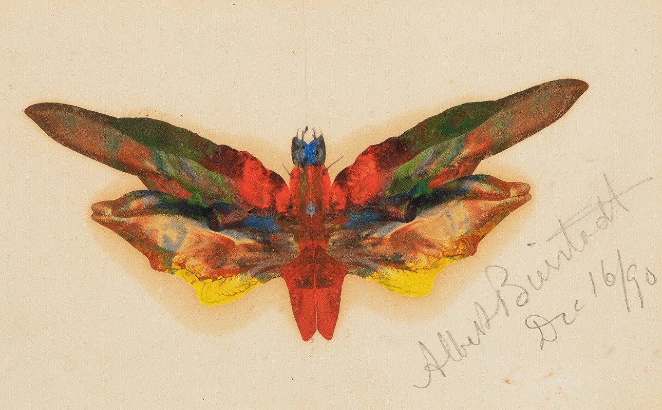 Albert Bierstadt - Butterfly