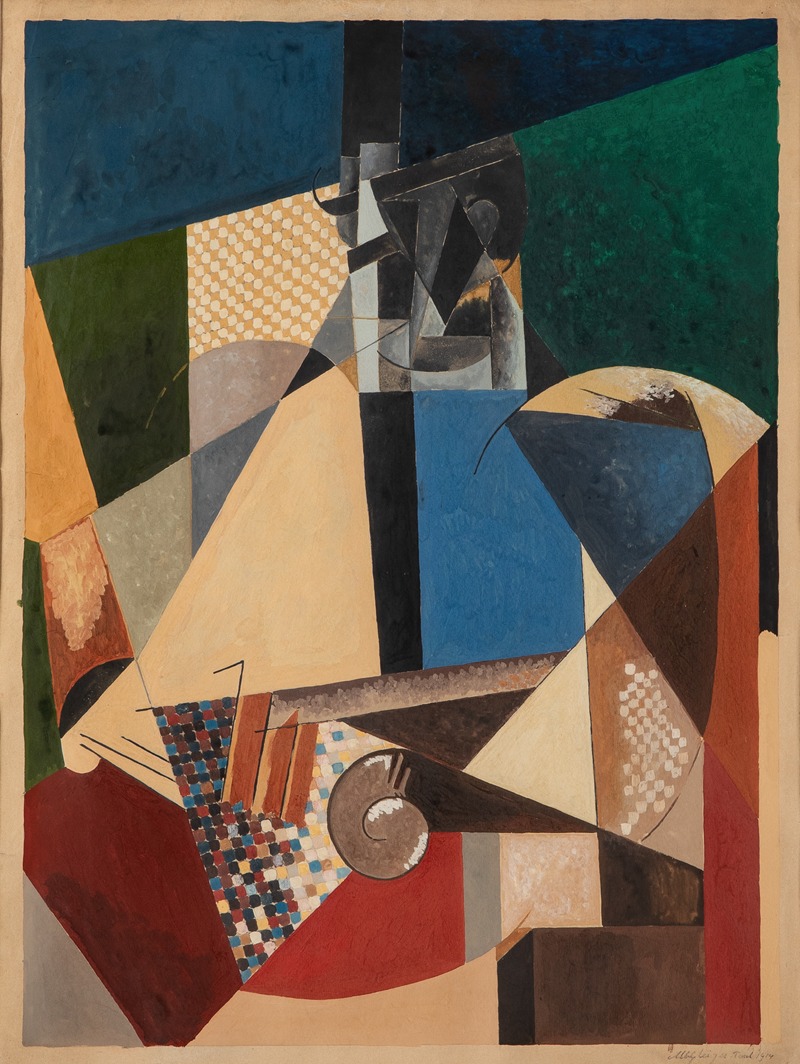 Albert Gleizes - Etude pour le Médecin militaire